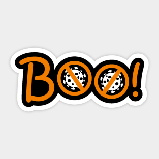 Halloween Boo! Corona 01 Sticker